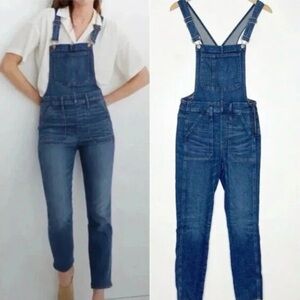 Madewell Indigo Blue Denim Overalls